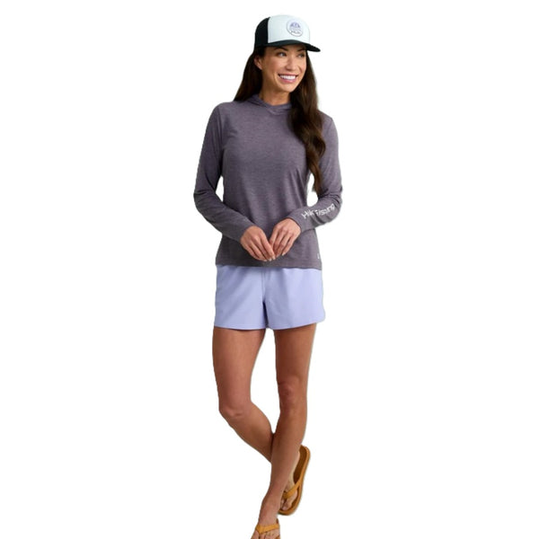 Huk Women's Waypoint Performance Sun Hoody - Solids