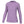 front view of a lilac purple huk fishing womens waypoint performance long sleeved sun hoody on a white background