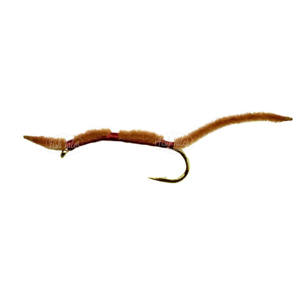 JT Flies Chenille Worm Unweighted Fly