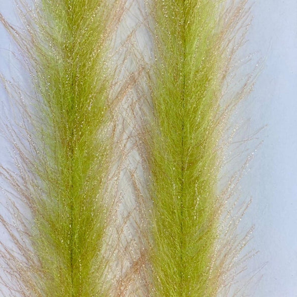 Perch pair of Just Add H2O Mimic Faux Feather Brushes on a white background.