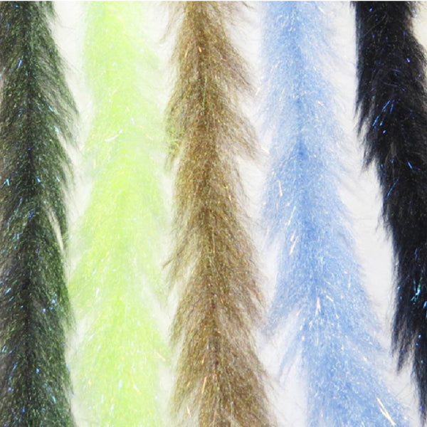 Group of five individual Just Add H2O Streamer Brushes in a variety of colors, arranged parallel vertically on a white background.