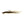 A Clouser Minnow Streamer fly in black and white with silver barbell eyes on a white background.