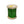 a single spool of green lagartun mini flatbraid fly tying material on a white background 
