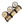 several spools of silver lagartun oval metal fly tying tinsel on a white background 