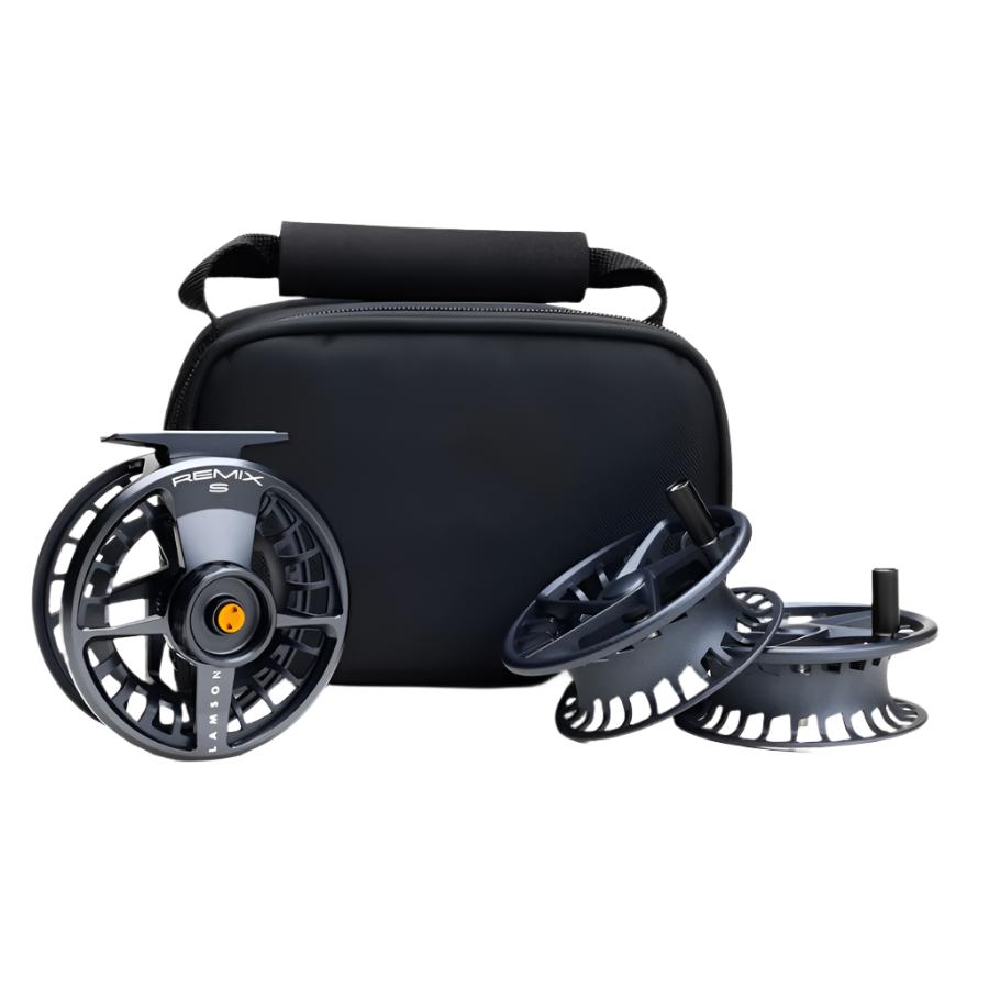 Lamson Remix S 3-Pack Fly Fishing Reel & Spools | All Water Fly