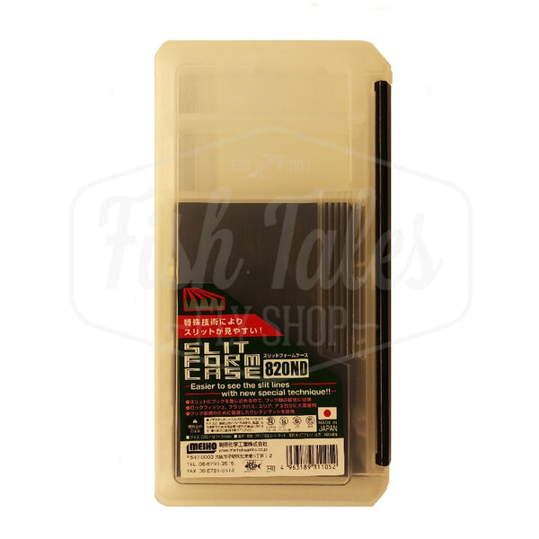 Meiho Slit Form 820ND Foam Insert Case