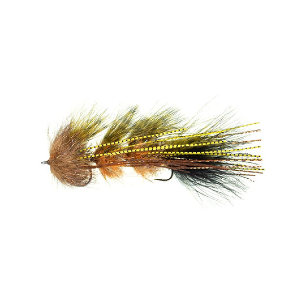MFC Flies Schultzy's Cold Water Nut Articulated Streamer