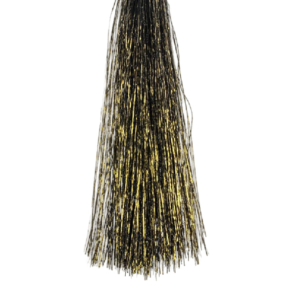 Olive Brown colored skein of MFC Kreelex Fish Flash synthetic fly tying material against a white background.