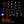 Colorful string lights from the nebo luna 400 plus lantern on a black background, featuring text 'Go The Distance' and product description.