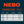 Chart with NEBO Transcend 3000 headlamp specifications on a dark blue background.