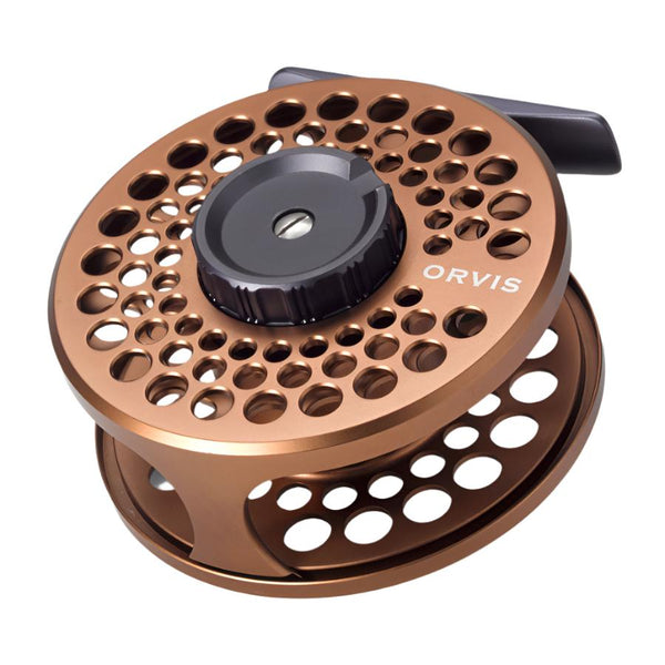 bronze color fly reel Orvis Battenkill Disc Reel | New for 2024