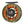 Matte olive green color Orvis Hydros II Euro Fly Fishing Reel with orange line (not included) on a white background.