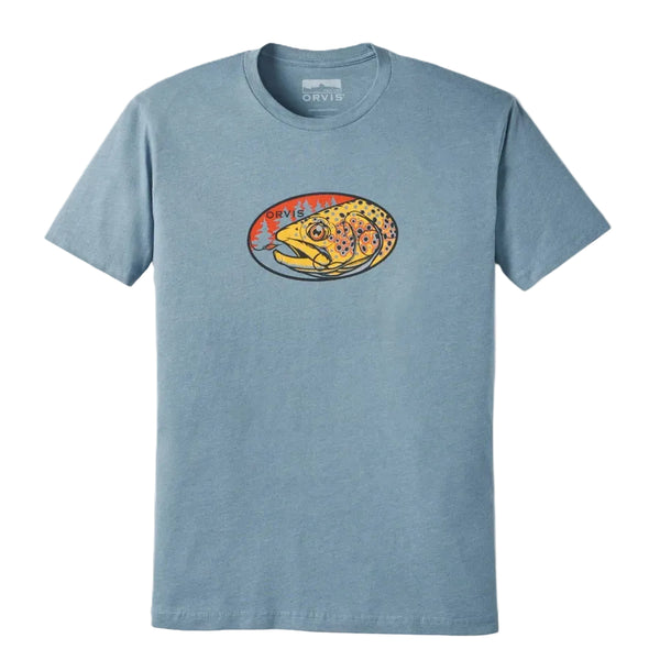 Orvis Men's Brown Trout Graphic T-Shirt