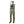 Orvis Men's Clearwater Stockingfoot Fly Fishing Waders in sagebrush color palette, with black straps, belt and pocket details, on a white background.