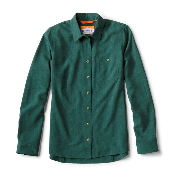 Orvis Women's Tech Chambray Long Sleeved Work Shirt