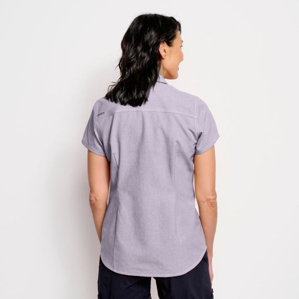 Orvis Women's Tech Chambray Short Sleeved Work Shirt (Clearance)