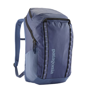32 Liter Patagonia Black Hole Backpack in current blue color with the brand logo visible on the back over a white background.