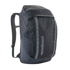 32 Liter Patagonia Black Hole Backpack in smolder blue color with the brand logo visible on the back over a white background.