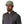 Man wearing a Patagonia jacket and Patagonia Broadcaster Trucker Hat in River Rock Green with fish jump embroidery on the front panel on a white background.