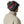 Person wearing a grey Patagonia Fun Hog Knit beanie with colorful salmon designs, and a light tan jacket over a white background.