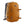 Front view pf the Patagonia Guidewater Waterproof Fishing Backpack in Golden Caramel with Noble Grey Straps and accents on a white background.