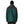 Man wearing a Patagonia Men's Boulder Fork Rain Jacket in Cascade Green with grey/black accents on a white background.