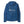 Clement blue Patagonia Men's Cap Cool Daily Hoody with waves rolling graphic on the back, on a white background.