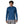 Man wearing a clement blue Patagonia Men's Cap Cool Daily Hoody on a white background.