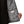Man wearing the new for 2025 forge grey Patagonia Men's Hi-Loft Nano Puff Hoody showing interior pocket detail on a white background.