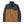 The two-tone deer brown and blue Patagonia Men's Synchilla Lightweight Snap T Fleece Pullover on a white background.
