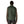 Person wearing the old growth green Patagonia Men's Nano Puff quilted vest and black pants on a white background.