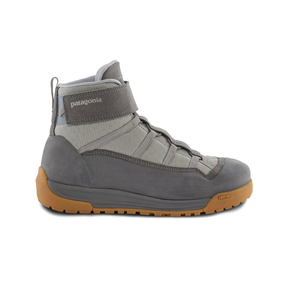 The Patagonia Men's River Salt Wading Boots II showing the outside of the boot, against a white background.