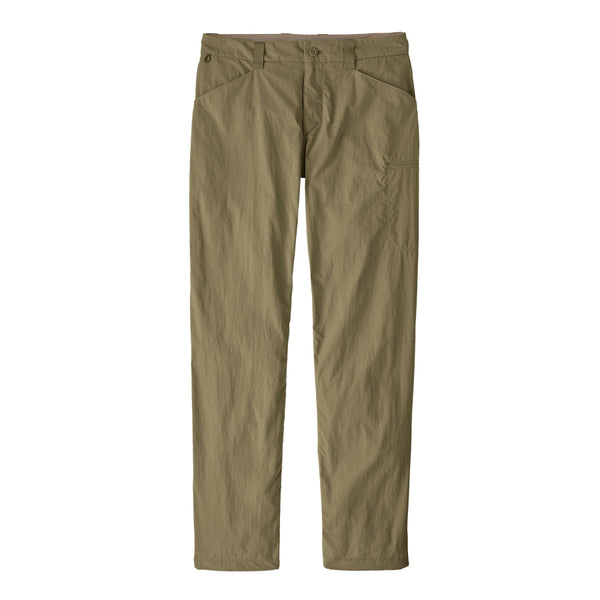 Sage Khaki Patagonia Men's Sandy Cay Wading Pants on a white background.