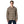 Person wearing blue jeans and a Patagonia Men's Stretch Fjord Flannel hooded pullover shirt brown and beige plaid, against a white background.