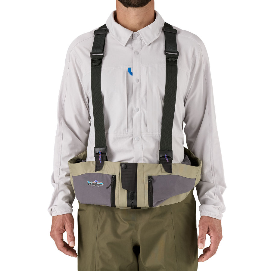 Patagonia Men's Swiftcurrent Traverse Zip Front Wader | Fly