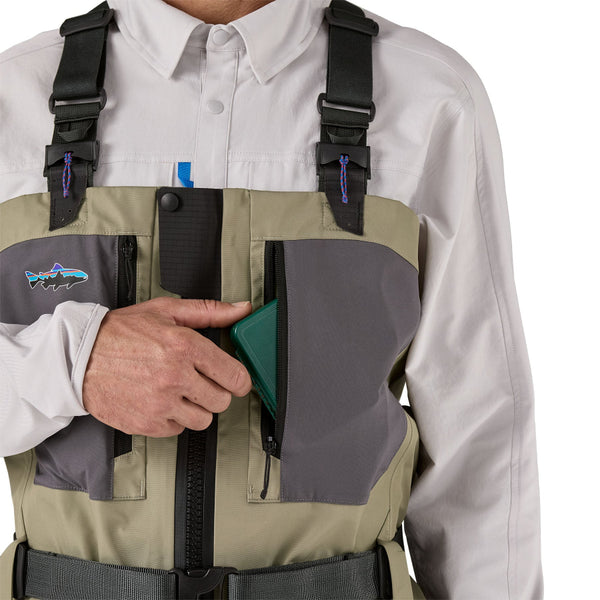 Patagonia Men's Swiftcurrent Traverse Zip Front Wader 2025