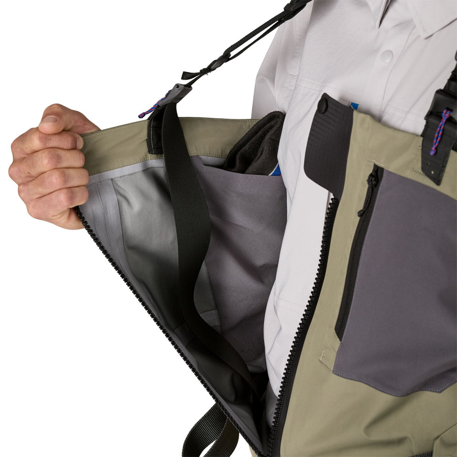 Patagonia Men's Swiftcurrent Traverse Zip Front Wader | Fly