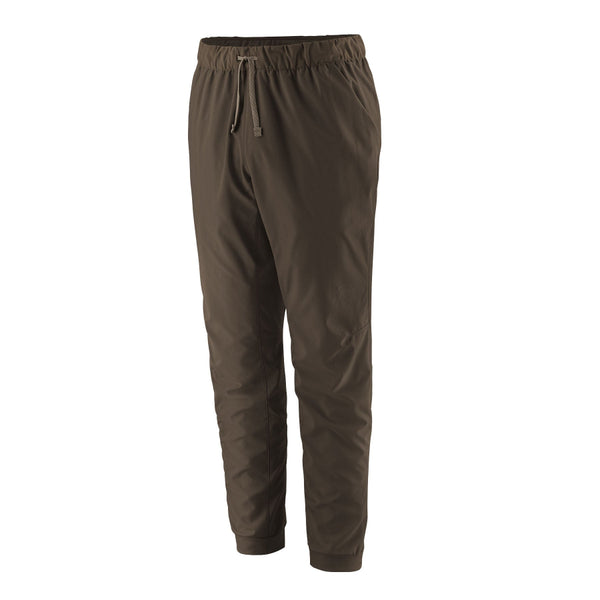 Patagonia Men's Terrebonne Joggers in otter brown on a white background.