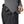 Person wearing black Patagonia Men's Triolet Alpine Pant showing the waist zipper detail on a white background.