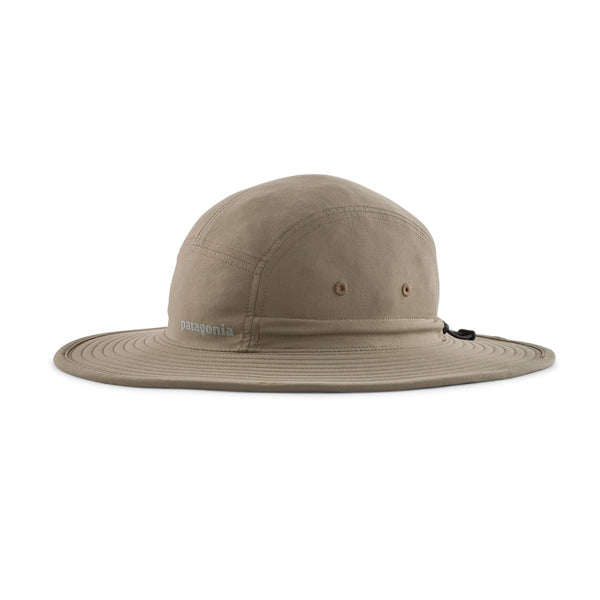 A wing grey Patagonia Quandary Brimmer Hat on a white background.