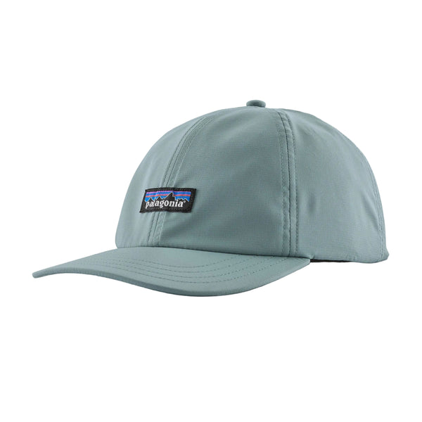 Patagonia Terrebonne Lightweight Hat in blue sage with small logo patch on the front, on a white background.