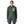 Person wearing blue leggings and the Patagonia Women's R1 Air Fleece Full-Zip Hoody in canopy green color with a front zip pocket and full length zipper, against a white background.
