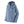 Patagonia Women's Boulder Fork Rain Jacket in barnacle blue color, featuring a hood, zippered pockets, and a streamlined design on a white background.