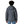 Person wearing the new for 2025 Patagonia Women's Hi-Loft Nano Puff Hoody in smolder blue on a white background.