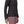 Woman wearing a black Patagonia Women's Nano Air Light Hybrid Jacket showing the side details on a white background.