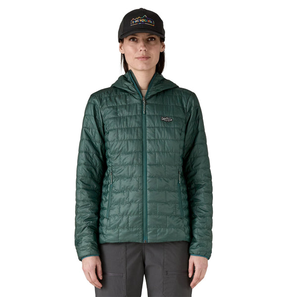 Patagonia Women's Nano Puff Fitz Roy Trout Hoody 2025