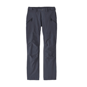 Patagonia Women's Point Peak Trail Pants in smolder blue on a white background.