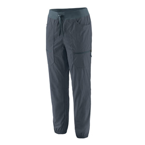 The Patagonia Women's Quandary Joggers in summit blue, on a white background.