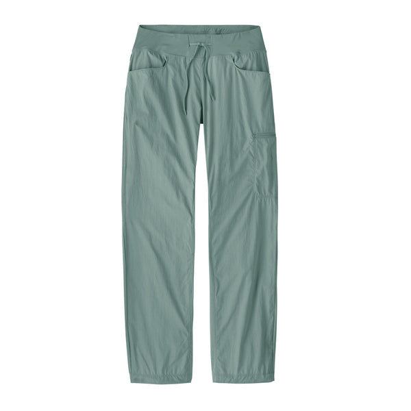 Blue sage color Patagonia Women's Sandy Cay Wading Pants on a white background.