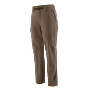 Patagonia Women's Terravia Peak Pant in marlow brown on a white background.